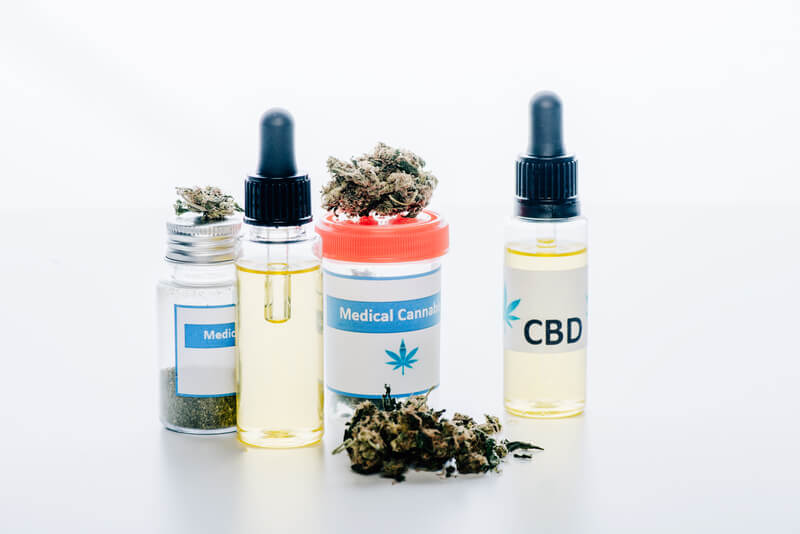 produtos a base de cannabis cbd