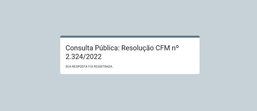 Resolucao CFM