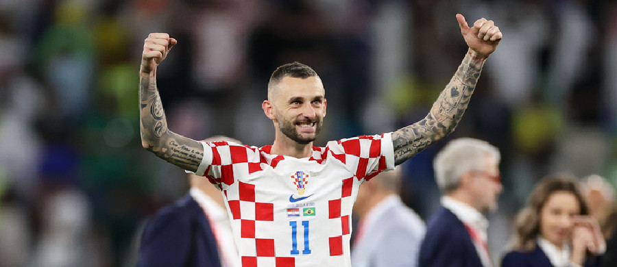 Copa do Mundo: Brozović, meia da Croácia, tem marca de CBD