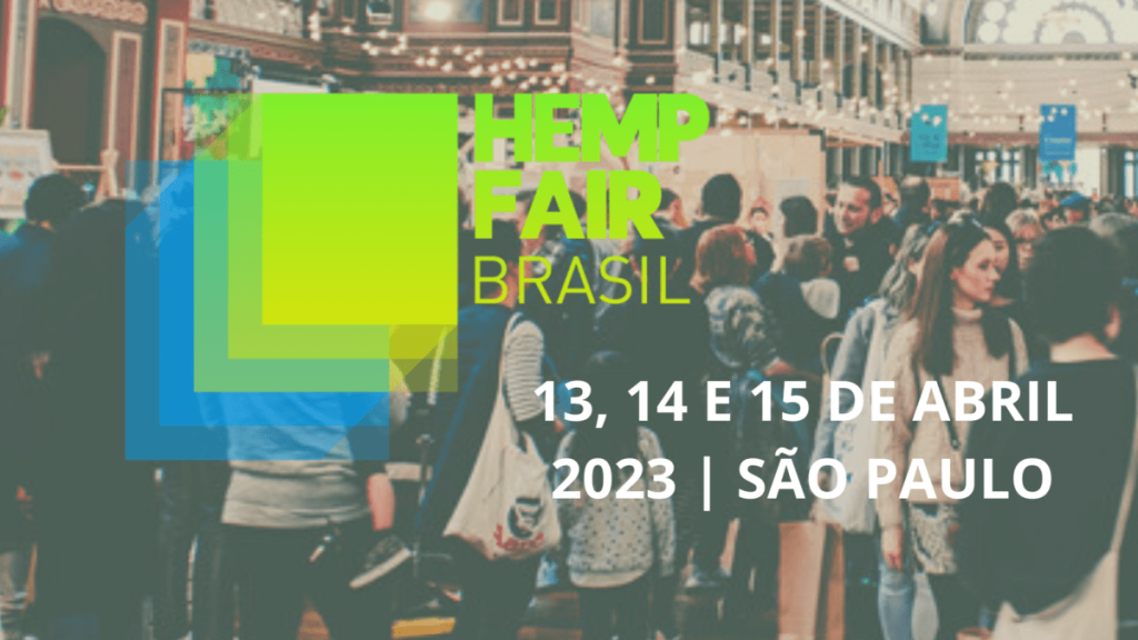 Hemp Fair Brasil em São Paulo de 13 a 15 de abril