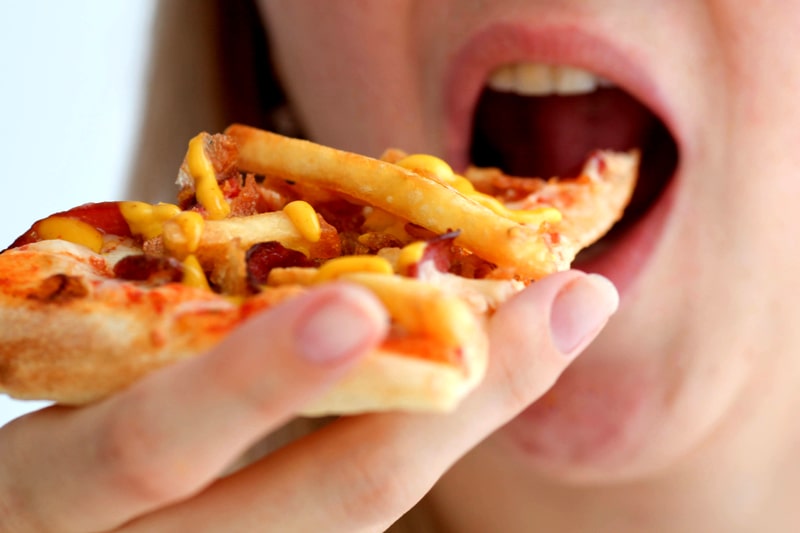 tratamento para colesterol alto pizza
