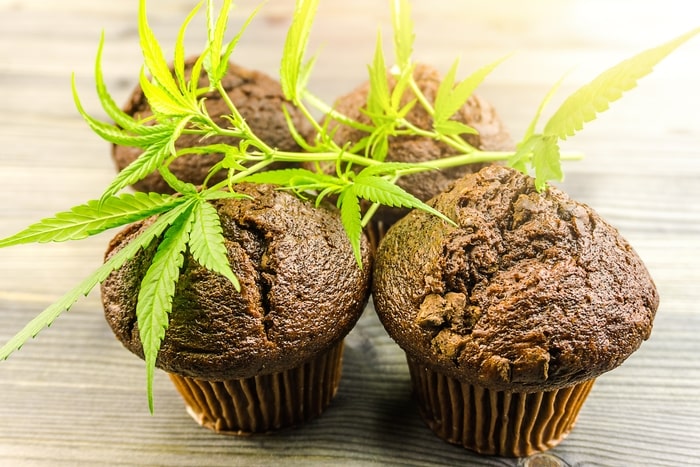 alimentos canabicos muffins