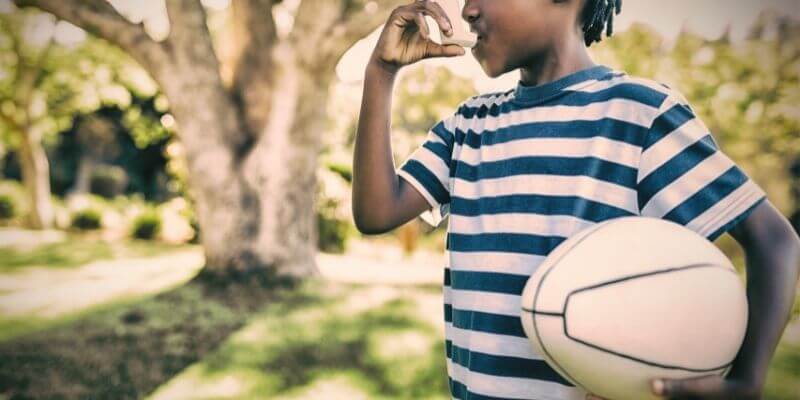 cbd para asma esportista