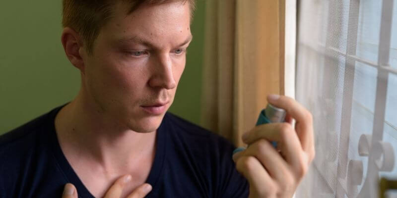 cbd para asma paciente homem