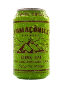 Latinha da cerveja kunk IPA da Fumaçônica