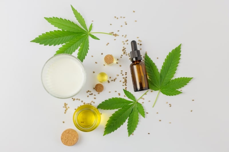leite de canhamo oleo de cbd
