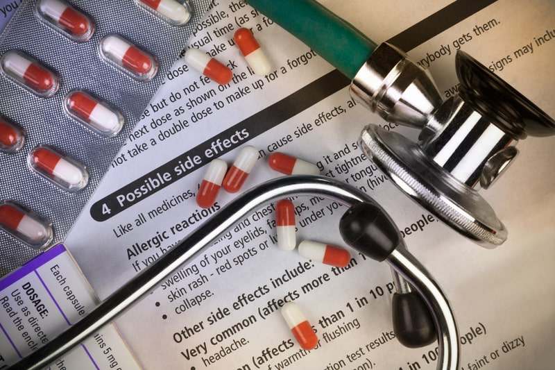 o que e efeito colateral comprimido 