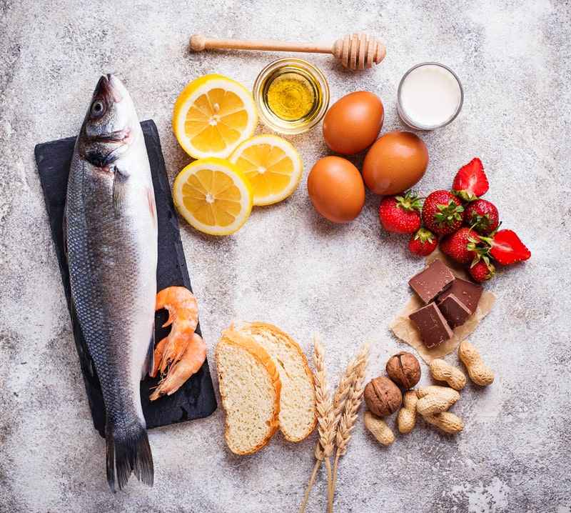 tratamentos para alergia alimentar alimentos
