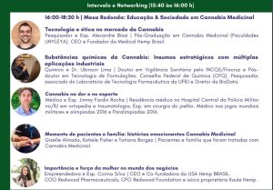 Programação, sábado 30/09.