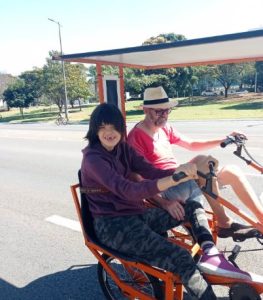 Gabriela e o pai, Adalberto Schumann.