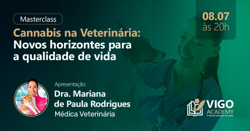 Masterclass gratuita aborda o uso da Cannabis na veterinária