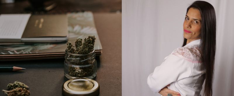 Crédito: Pexel / Arquivo Pessoal | “Prescrevo muito cannabis medicinal e tenho ótimos resultados. Principalmente pacientes com Parkinson, Alzheimer, artrite, artrose, síndrome do pânico e crianças com epilepsia”, afirmou a Dra Ana Paula Terra